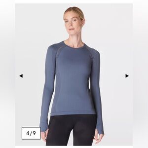 Sweaty Betty seamless long sleeve workout top